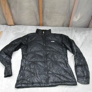Golite Down Jacket Womens Small Black Insulated Lightweight Pack Winter Puffer
